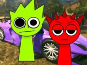 Žaidimas Squid Sprunki Shooter 2 žaidimas  internete