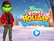 Žaidimas „Grinch“ poros šventinis suknelė  internete
