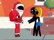 Žaidimas Stickman Kalėdų Senelis  internete