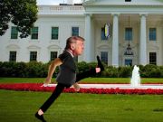 Žaidimas Trumpo Wobble Walk iššūkis  internete