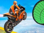 Žaidimas Moto kaskadininkų lenktynės  internete