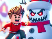 Žaidimas Jigsaw dėlionė: „Roblox Snowball“ mūšis  internete