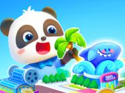 Žaidimas Dėlionė: Baby Panda's Dream Town  internete