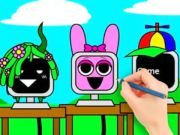 Žaidimas Spalvinimo knyga: „Sprunki Fun Computer“ internete Žaidimas Spalvinimo knyga: „Sprunki Fun Computer“ internete