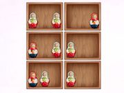 Žaidimas Rūšiuoti pagal „Matryoshka“ lentynos! internete Žaidimas Rūšiuoti pagal „Matryoshka“ lentynos! internete