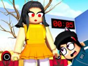 Žaidimas „Jigsaw“ galvosūkis: kalmarų žaidimas vs roblox  internete