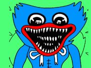 Žaidimas Huggy dažymas internete Žaidimas Huggy dažymas internete
