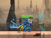 Žaidimas Karo robotų mūšio mech arena  internete