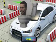 Žaidimas „Skibidi“ tualeto automobilių stovėjimo aikštelė  internete