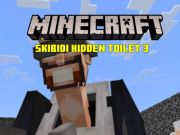Žaidimas „Minecraft Skibidi“ paslėptas tualetas 3  internete