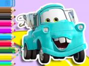 Žaidimas Spalvinimo knyga: „Mater Cars“ internete Žaidimas Spalvinimo knyga: „Mater Cars“ internete