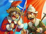 Žaidimas MUSKETEERS GUNPOWDER VS PLIENAS  internete
