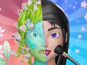 Žaidimas Monstrų makiažas 3D  internete
