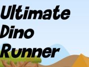 Žaidimas „Ultimate Dino Runner“  internete