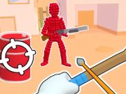 Žaidimas „Stickman Archer“: šaudyti strėlėmis raudonaisiais  internete