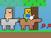Žaidimas Kūdikis noob vs baby obby arklys  internete
