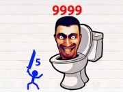 Žaidimas „Stickman Hero Skibidi“ bokšto gynyba  internete