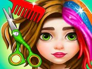 Žaidimas Plaukų salonas ir „Dress Up Girl“  internete