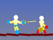 Žaidimas „Ragdoll Hit Stickman“  internete