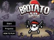 Žaidimas „Brotato Alien Survivor“  internete
