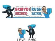Žaidimas Skibydi Rush  internete