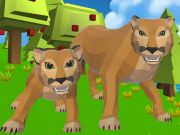 Žaidimas „Cougar Simulator“: didelės katės  internete