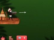 Žaidimas „Stickman“ rodyklės mūšis  internete