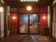 Žaidimas „Sakura Falling Hot Spring Inn“  internete