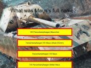 Žaidimas Tanko viktorina: Maus  internete