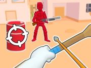 Žaidimas „Stickman Archer“: šaudyti strėlėmis raudonaisiais  internete