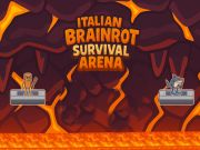 Žaidimas Italijos „Brainrot“ išgyvenimo arena internete