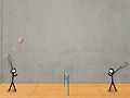 Žaidimas Lazda figūra badmintonas  internete