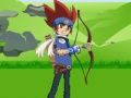 Žaidimas „Beyblade“ šaudymo iš lanko pyragaičiai  internete