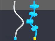 Žaidimas Bakstelėkite „Rush 3D“ internete