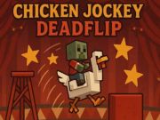 Žaidimas Vištienos žokėjas „Deadflip“ internete