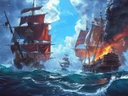 Žaidimas Piratų laivai: kurkite ir kovokite internete
