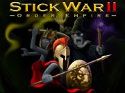 Žaidimas „Stick War II“ įsakymo imperija internete