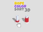 Žaidimas Virvės spalvos rūšiavimas 3D internete