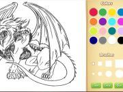 Žaidimas „Dragon Chimera“ spalvinimo knyga internete