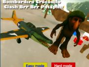 Žaidimas Bombardiro Crocodilo Clash Brr Brr Patapim internete