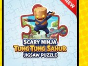 Žaidimas Baisus Ninja Tung Tung Sahur jigsaw dėlionė internete