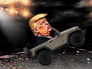Žaidimas D.Trumpo Wheelie iššūkis internete