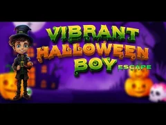 Žaidimas Vibrant Halloween Boy Escape internete