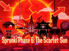 Žaidimas Sprunki Phase 6: The Scarlet Sun internete