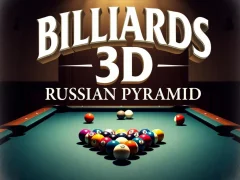 Žaidimas Billiards 3D Russian Pyramid internete