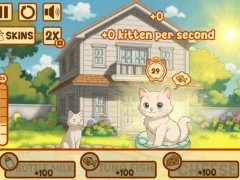 Žaidimas Click Kitty Idle internete
