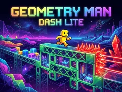 Žaidimas Geometry Man Dash Lite internete