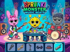 Žaidimas Sprunki Monster Music Beats internete