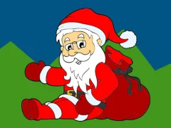 Žaidimas Santa Claus Coloring Book internete