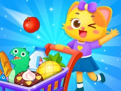 Žaidimas Supermarket Shopping For Kids internete